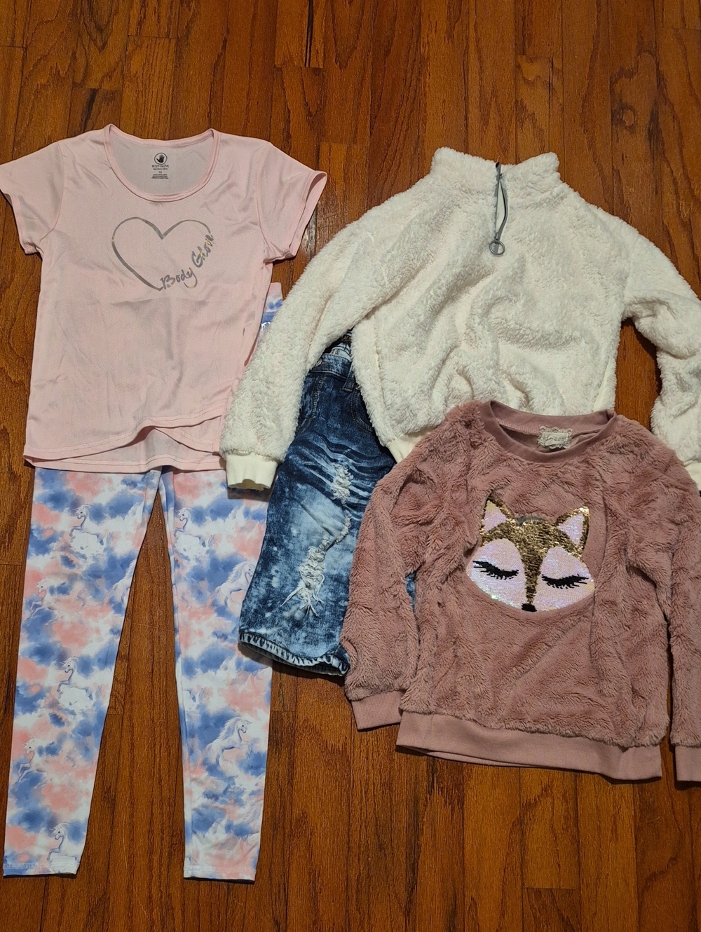 Kids Pink Heart Tee & Pants by Body Glove